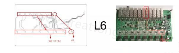 根據(jù)客戶端提供的信息，確認為L6層光口8與芯片8之間的兩條差分阻抗線調試不通-深圳宏力捷