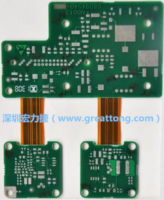 FPCB可作為多片功能載板的連接軟式板材。