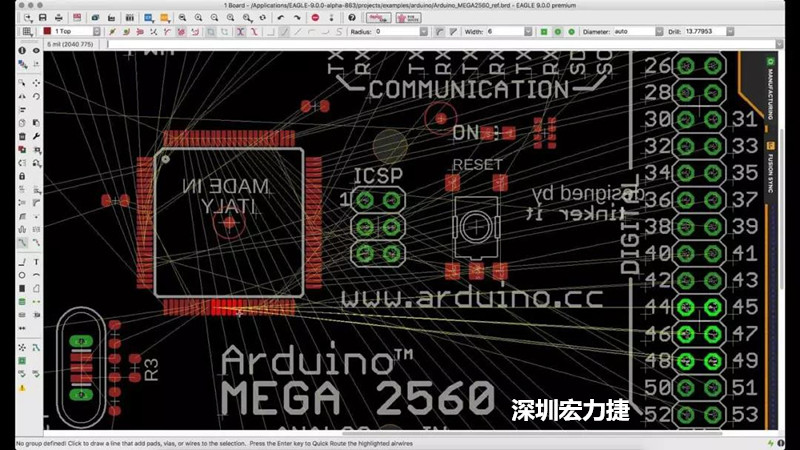 CadSoft EAGLE是一款專業(yè)的印刷電路板(PCB)設計軟件，低成本、便于使用、功能強大。